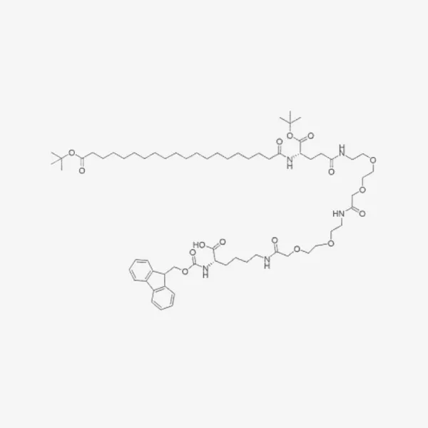 Fmoc-L-Lys[C₂₀-OtBu-γ-Glu(OtBu)-AEEA-AEEA]-OH