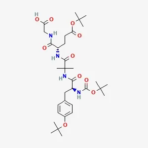 Boc-Tyr(tBu)-Aib-Glu(OtBu)-Gly-OH