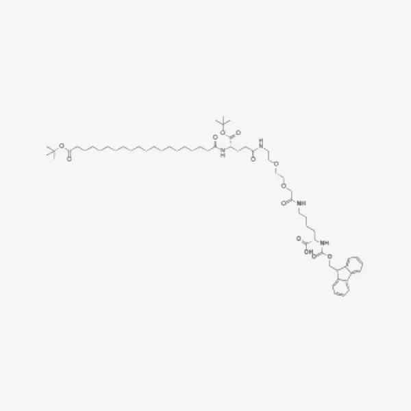 Fmoc-L-Lys[C₂₀-OtBu-γ-Glu(OtBu)-AEEA]-OH