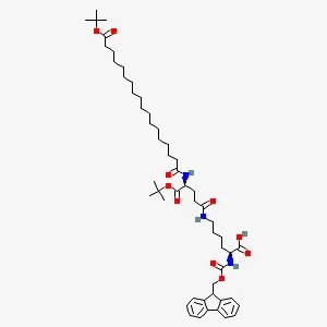 Fmoc-Lys[γ-Glu(OtBu)-C₁₈-OtBu)]-OH