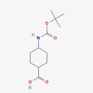 Trans-4-[(tert-butoxycarbonyl)amino]cyclohexanecarboxylic acid